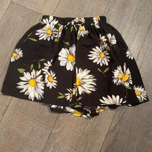 Sunflower flowey shorts